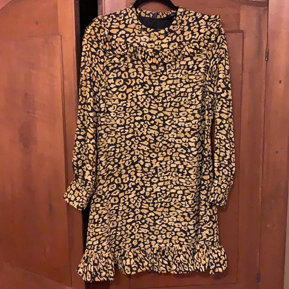 Who What Wear cheetah print dress